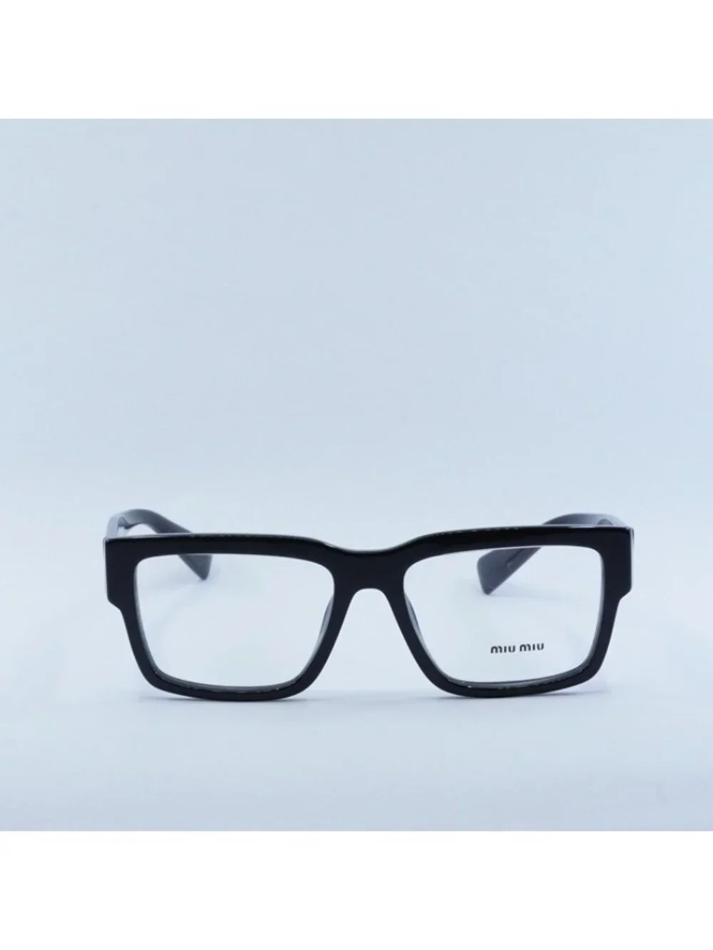 Miu Miu MU02XV 1AB1O1 Eyeglasses Black 54mm Rectangle Frame